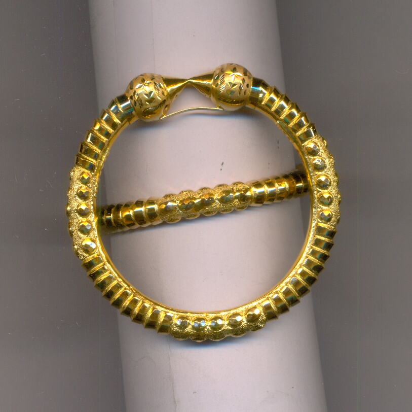 GOLD BANGLE PLAIN FANCY