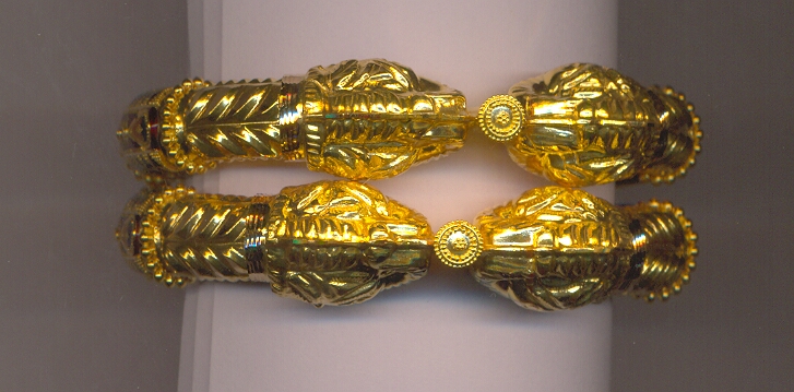 GOLD BANGLE PLAIN FANCY