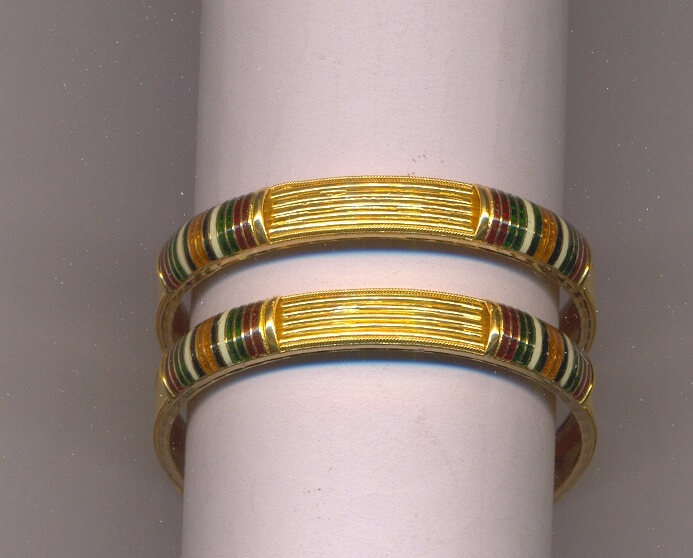 GOLD BANGLE PLAIN FANCY