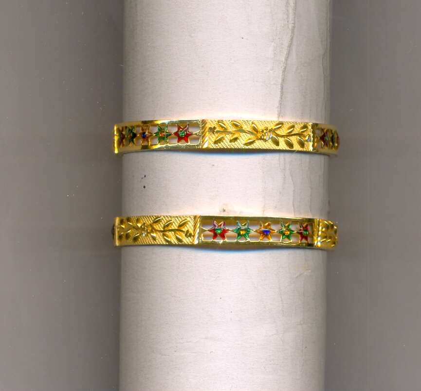 GOLD BANGLE PLAIN FANCY