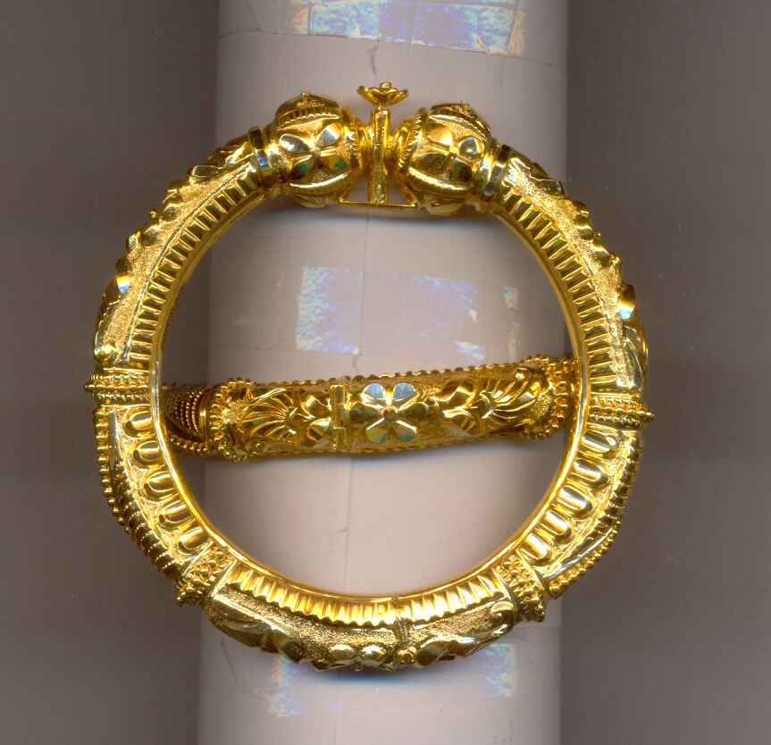 GOLD BANGLE PLAIN FANCY
