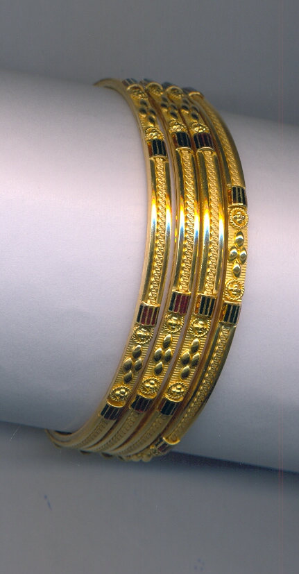 GOLD BANGLE PLAIN FANCY