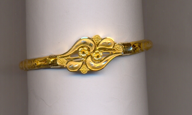 GOLD BANGLE PLAIN FANCY