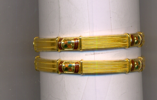 GOLD BANGLE PLAIN FANCY