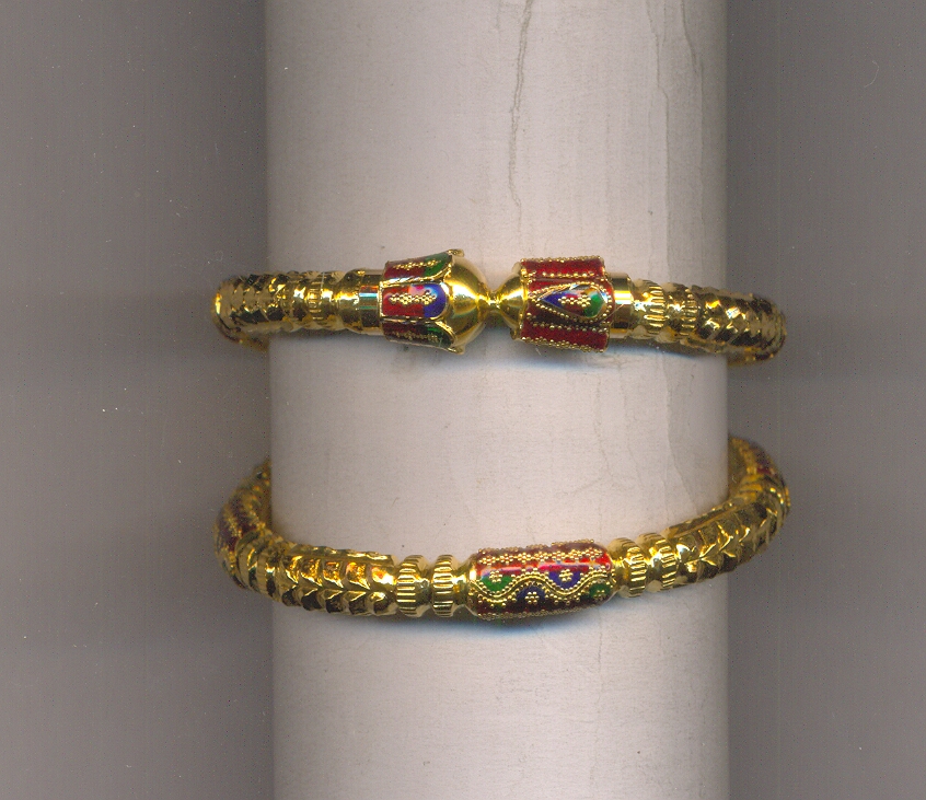 GOLD BANGLE PLAIN FANCY