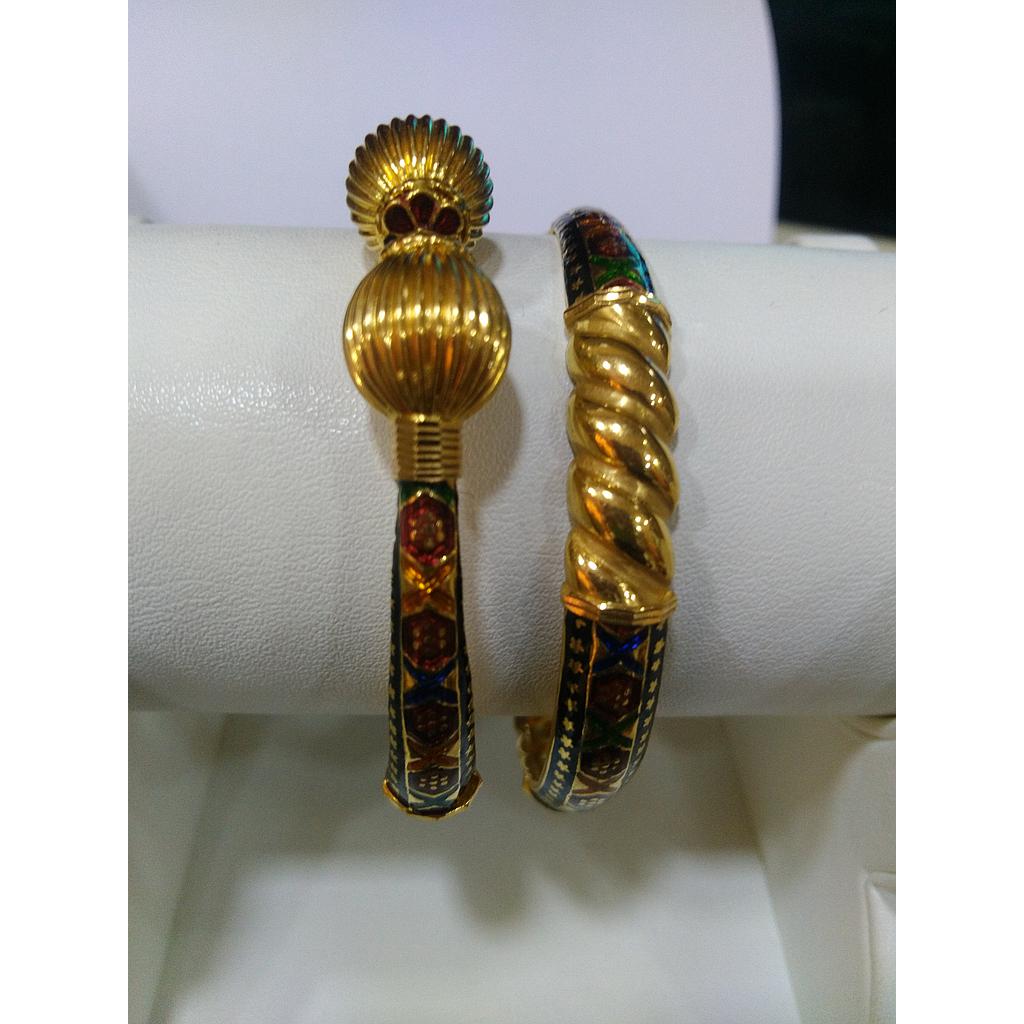 GOLD BANGLE PLAIN FANCY