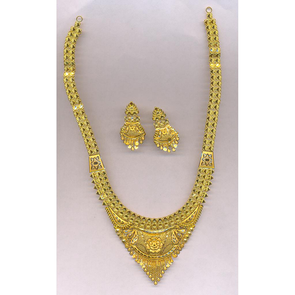 GOLD HALF SET LONG PLAIN GENERAL