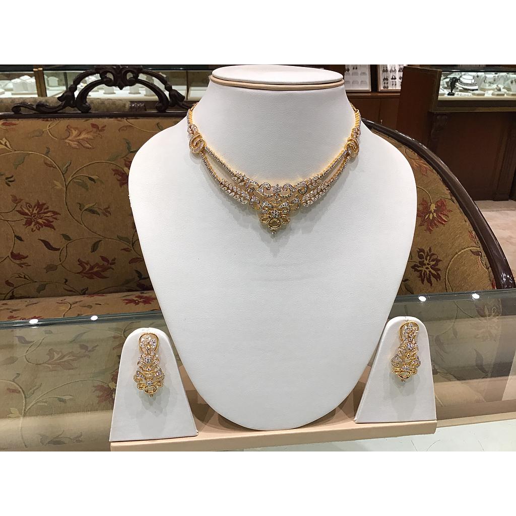 DIAMOND HALF SET ROUND FANCY