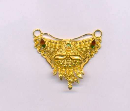 GOLD PENDENT PLAIN