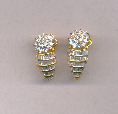 DIAMOND EARRING FANCY