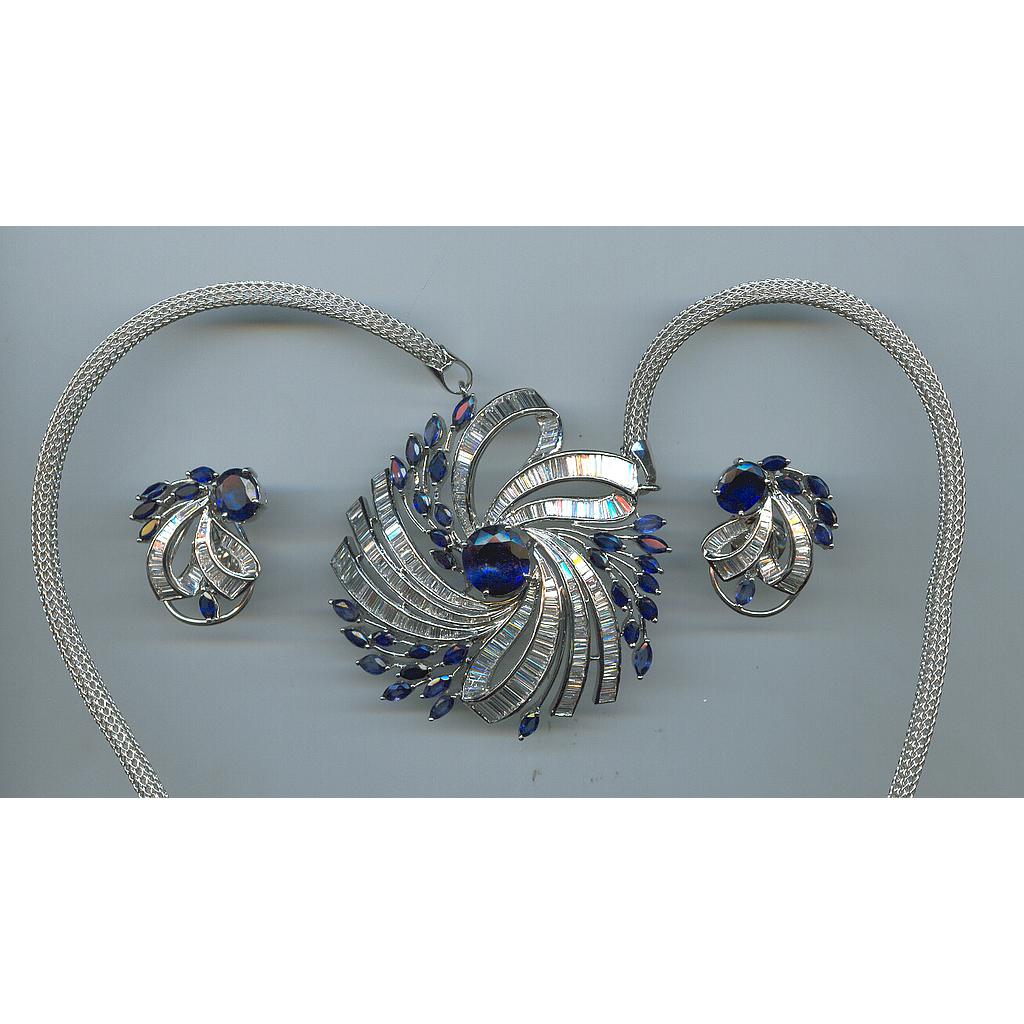 DIAMOND FULL SET PENDENT DESIGNER