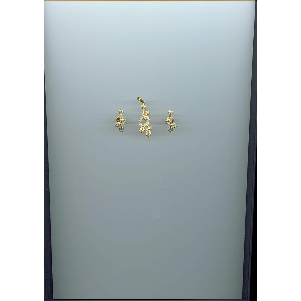 DIAMOND HALF SET LONG DESIGNER