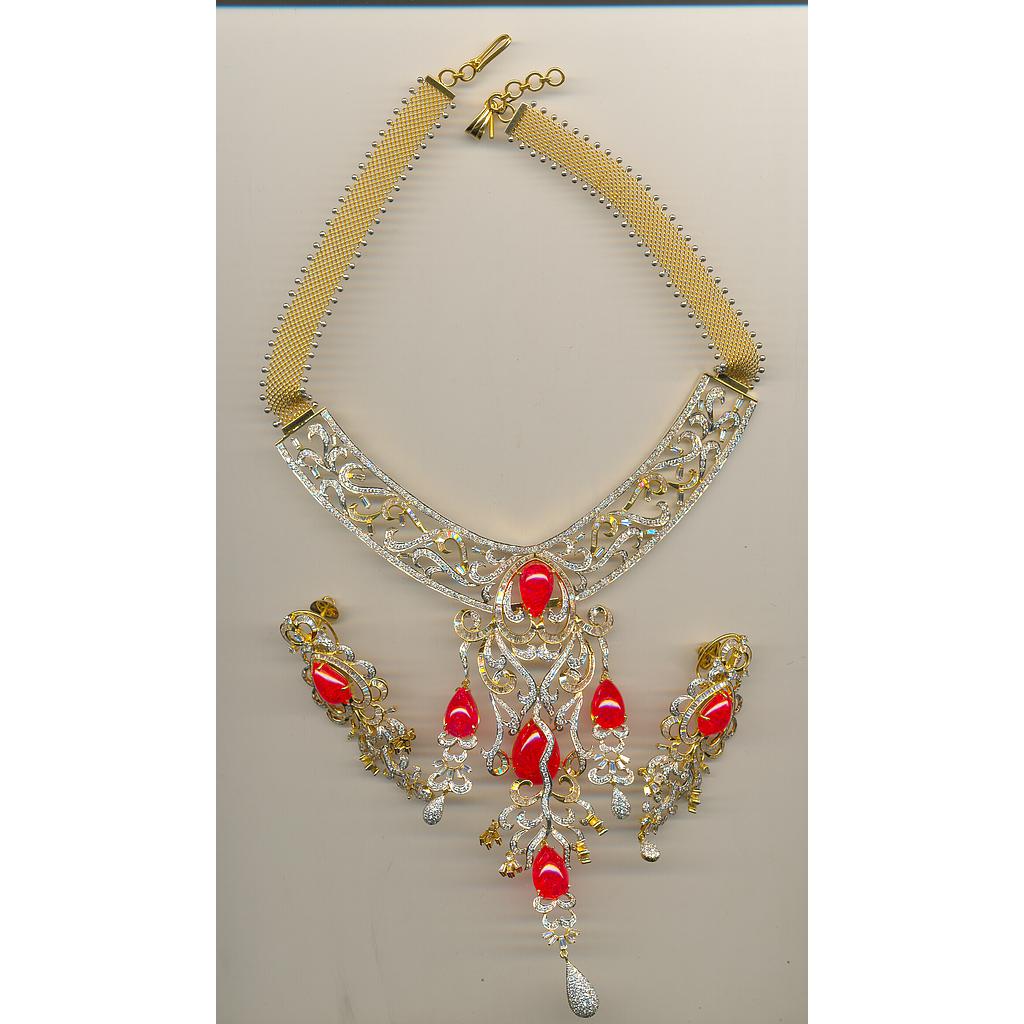 DIAMOND HALF SET LONG EXCLUSIVE