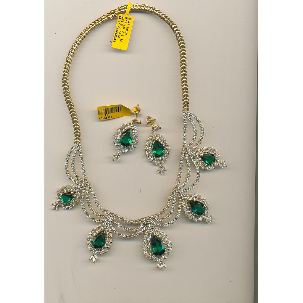 DIAMOND HALF SET LONG EXCLUSIVE