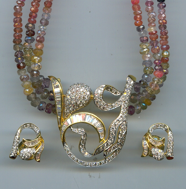 DIAMOND HALF SET LONG FANCY