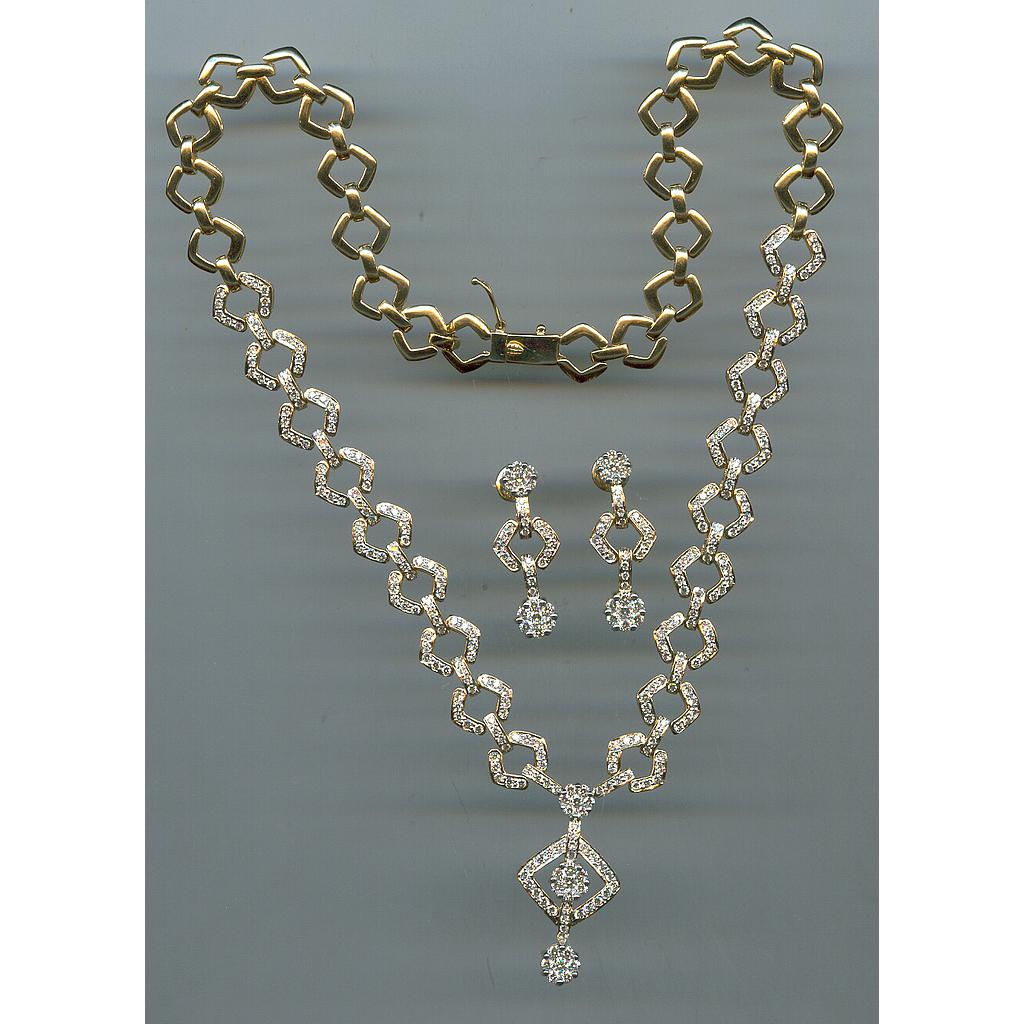 DIAMOND HALF SET LONG FANCY