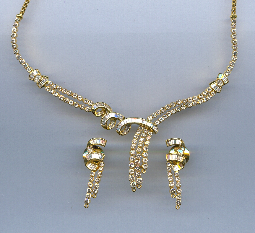DIAMOND HALF SET LONG FANCY