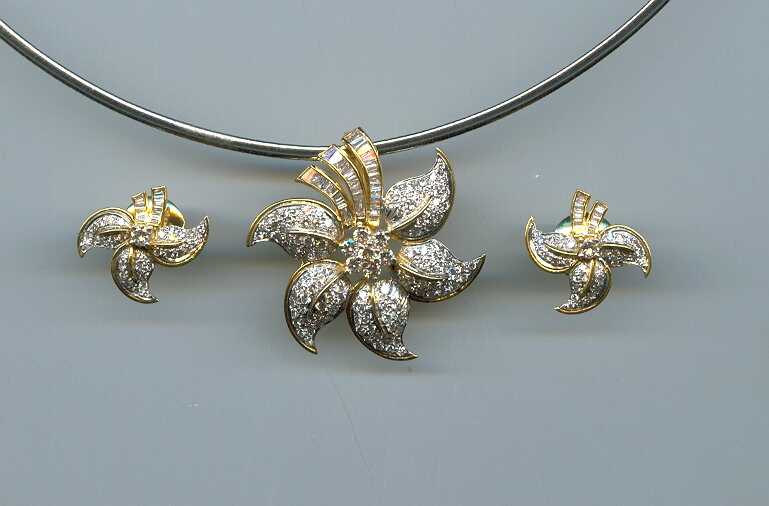 DIAMOND HALF SET LONG FANCY