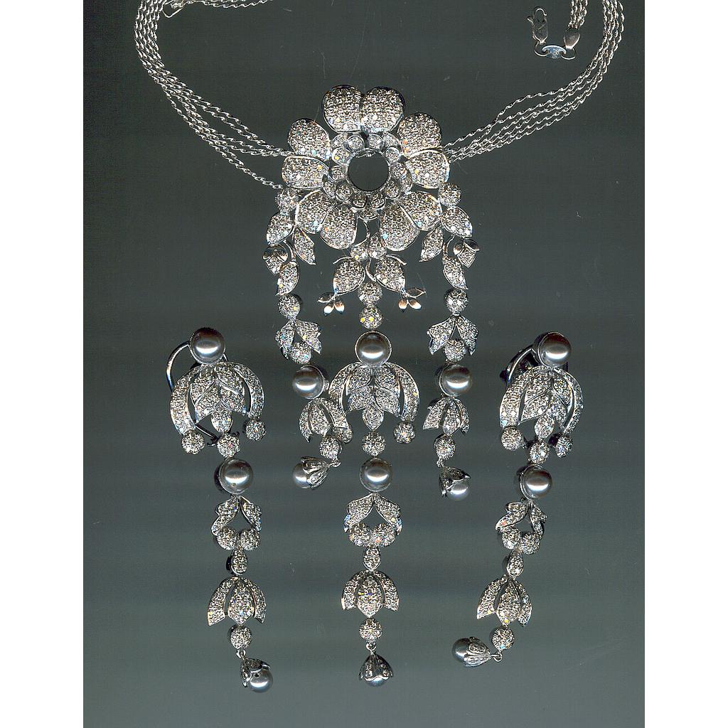 DIAMOND HALF SET LONG FANCY