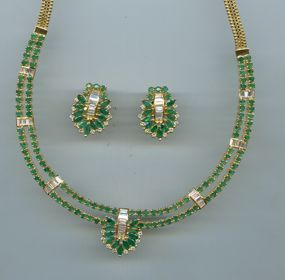 DIAMOND HALF SET LONG FANCY