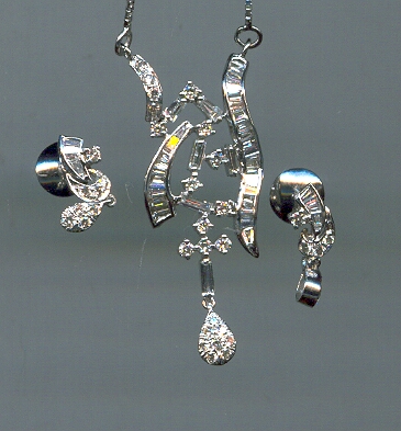 DIAMOND HALF SET LONG FANCY