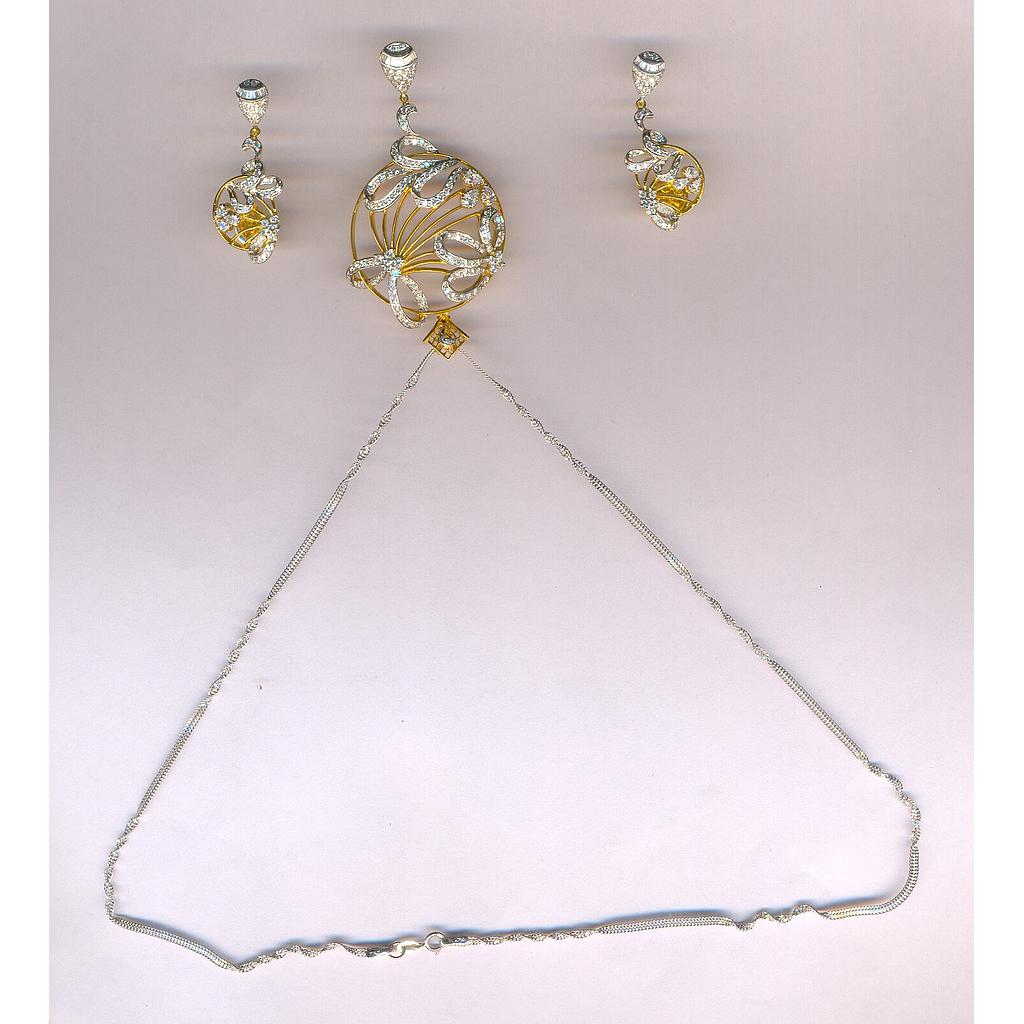 DIAMOND HALF SET PENDENT GENERAL