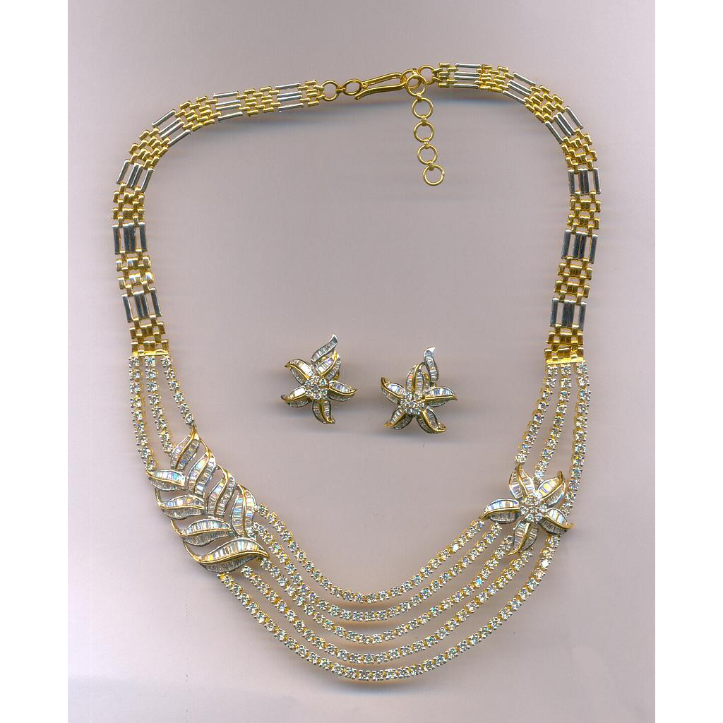 DIAMOND HALF SET ROUND FANCY