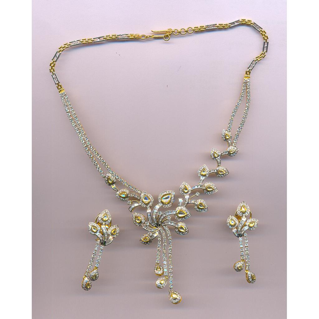 DIAMOND HALF SET ROUND FANCY