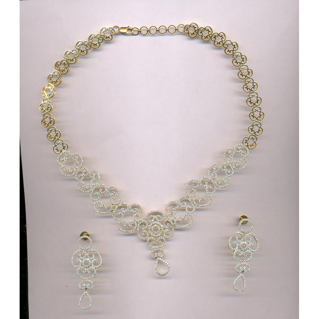 DIAMOND HALF SET ROUND FANCY