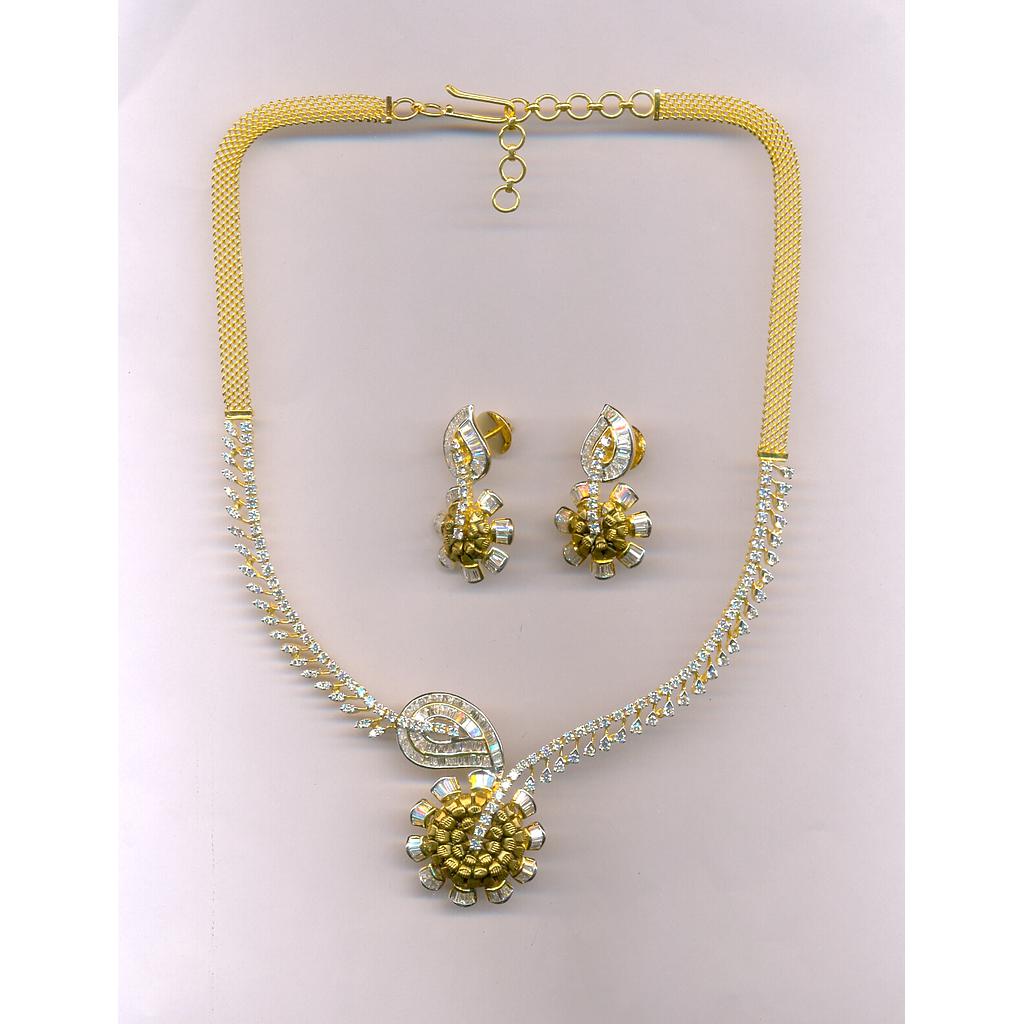 DIAMOND HALF SET ROUND FANCY