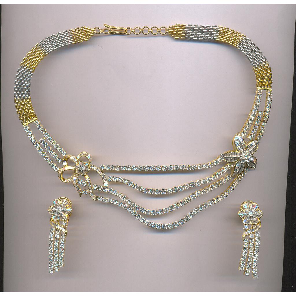 DIAMOND HALF SET ROUND FANCY