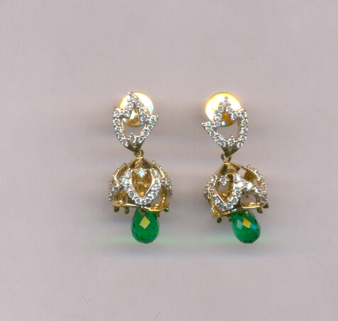DIAMOND EARHANGING FANCY
