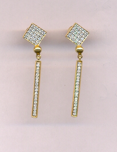 DIAMOND EARHANGING FANCY