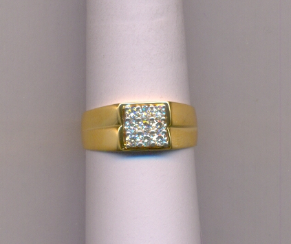 DIAMOND RING GENTS FANCY