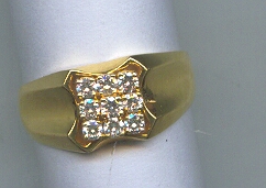 DIAMOND RING GENTS FANCY