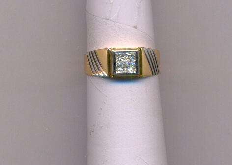 DIAMOND RING GENTS FANCY
