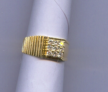 DIAMOND RING GENTS FANCY