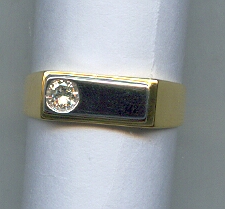 DIAMOND RING GENTS FANCY
