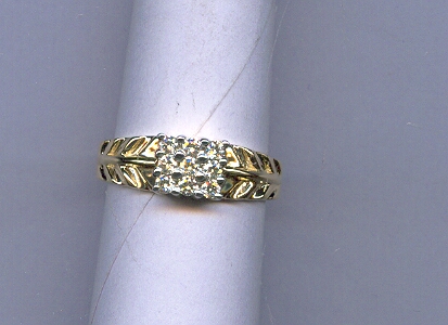 DIAMOND RING GENTS FANCY