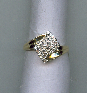 DIAMOND RING GENTS FANCY