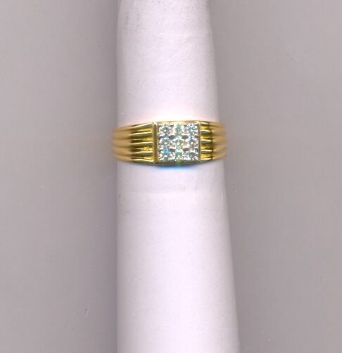 DIAMOND RING GENTS FANCY