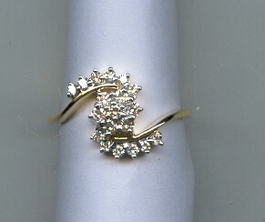 DIAMOND RING GENTS FANCY