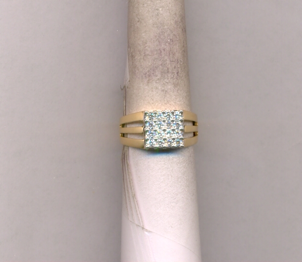 DIAMOND RING GENTS FANCY