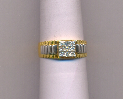DIAMOND RING GENTS FANCY