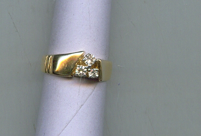 DIAMOND RING GENTS FANCY