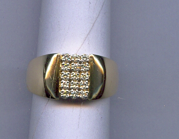 DIAMOND RING GENTS FANCY