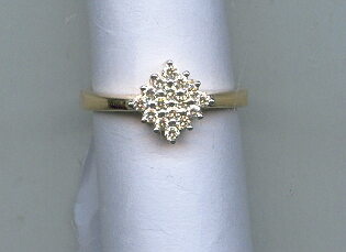 DIAMOND RING GENTS FANCY