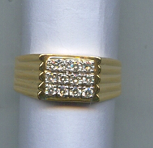 DIAMOND RING GENTS FANCY