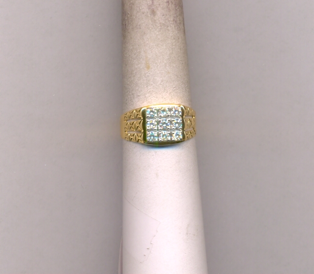 DIAMOND RING GENTS FANCY