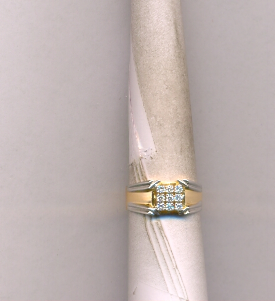 DIAMOND RING GENTS FANCY